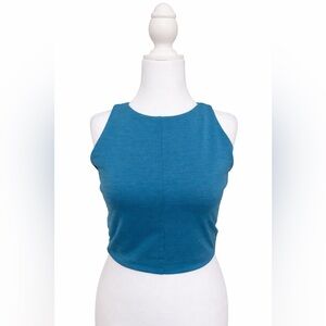 Torrid Active Teal Racerback Workout Tank Top Size 1 (Plus 1X)